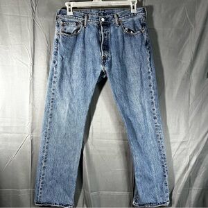 Levi's 501 Men's Straight Blue Jeans